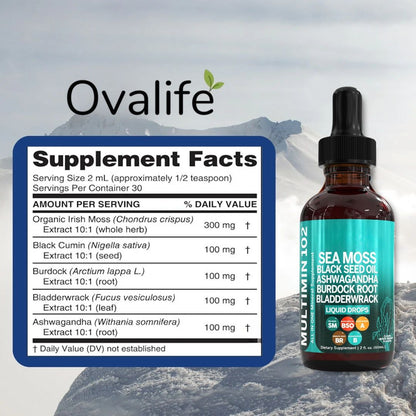 Irish Seamoss Thyroid Hormone Regulator