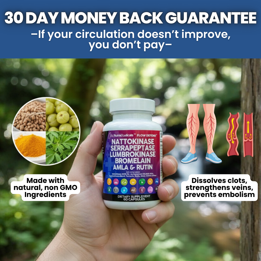 Nattokinase Circulation Support Capsules