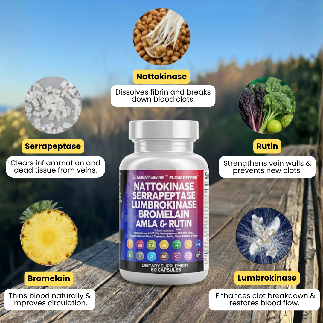 Nattokinase Circulation Support Capsules
