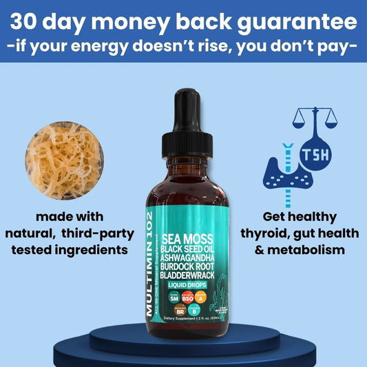 Irish Seamoss Thyroid Hormone Regulator
