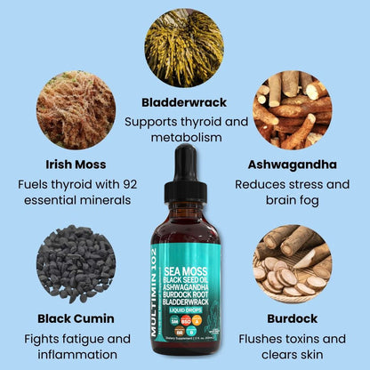 Irish Seamoss Thyroid Hormone Regulator